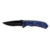 Image 1 : 4.5" Spring Assist Folding Knife - Blue Skull Camo