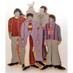 THE BEATLES YELLOW SUBMARINE ENAMELED PIN