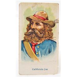 1888 ALLEN & GINTER OLD WEST TOBACCO CARD