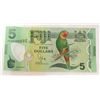 Image 1 : 2013 FIJI CURRENCY 5 DOLLAR BANK NOTE