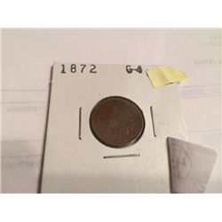1872 INDIAN HEAD CENT