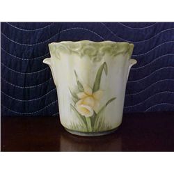 signed Pearl Carson 1980 hand painted vase