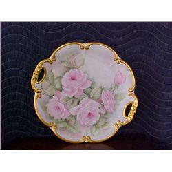 signed Pearl Carson 1981 hand painted platter