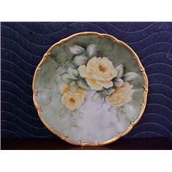 signed Pearl Carson 1985 hand painted plate