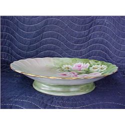 Signed Pearl Carson 1980 handpainted dish