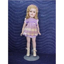antique ice skating doll