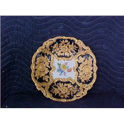 Messien bowl w/gold trim