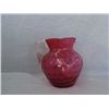 Image 1 : Cranberry reverse thumb paint pitcher