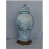 Image 1 : Hand painted vase with lid