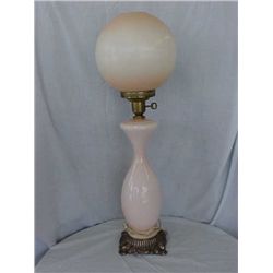 Pink Gone with the Wind style lamp