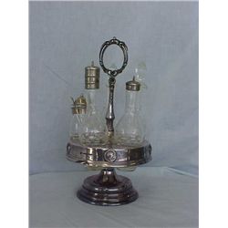 Victorian Cruet set salt and pepper