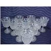 Image 2 : 10 pc. Iridescent thistle stemware