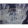 Image 4 : 10 pc. Iridescent thistle stemware