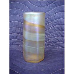 Signed Louis Comfort Tiffany art glass vase