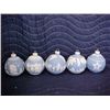 Image 1 : 5 pc. Jasperware ornament set