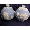 Image 2 : 5 pc. Jasperware ornament set
