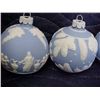 Image 3 : 5 pc. Jasperware ornament set