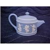 Image 4 : 4 pc. Jasperware ornament set and clock