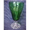 Image 3 : 6 pc. Forest green goblets