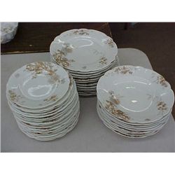 121 pc. Haviland Limoges dish set