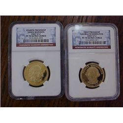 6 presidents one dollar coins