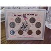 Image 1 : World War II silver nickles, stell cent & shell case