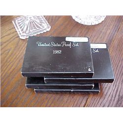 4 - 1982 proof sets
