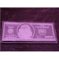 4 troy ounces silver bar