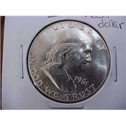 1961 Franklin Half Dollar