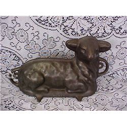 Griswold cast iron lamb mold