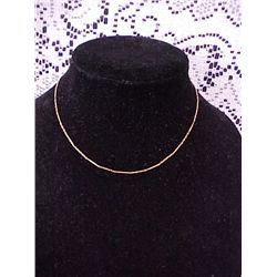 Gold necklace