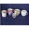 Image 1 : 5 pc. hand painted cup set