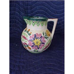 Bakers hand painted pitcher