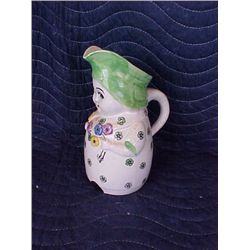 Hand painted pitcher