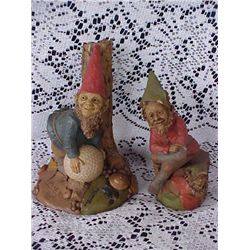 Pair of Tom Clark crushed walnuts 1983-1994 figurines