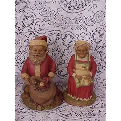 Tom Clark "Belle Kringle & Santa III" figurine