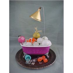 Handmade Kqurkie Karacter "Bath Time" figure
