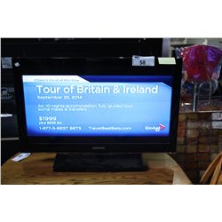 SAMSUNG 32" TV WITH REMOTE