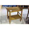 Image 1 : OAK LIQUOR CART