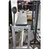 Image 1 : BACK TABLE EXERCISE MACHINE, A SQUAT RACK AND OTHER MISC ITEMS