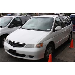 2001 HONDA ODYSSEY VAN VIN# 2HKRL18621H000728