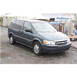 2004 CHEVROLET VENTURE SPORT VAN VIN# 1GNDU03E64D201825