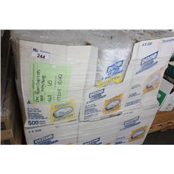 PALLET LOT OF DIXIE CUPS LIDS