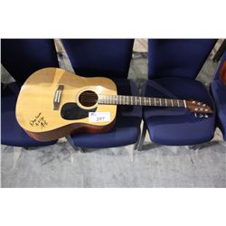 DENVER ACCOUSTIC GUITAR, AUTOGRAPHED