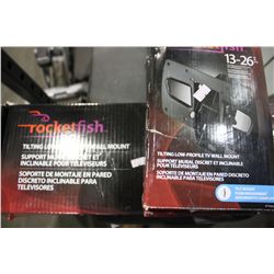 32"X72" ROCKETFISH WALL MOUNT INCLUDING 2 13"X26" WALL MOUNTS