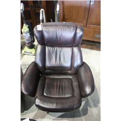 RECLINING LEATHER CHAIR