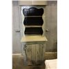 Image 1 : RUSTIC PINE HUTCH AND CUPBOARD