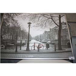 LARGE PHOTOGRAPH OF A EUROPEAN CITY