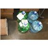 Image 1 : 4 WATER COOLER WATER BOTTLES - FULL