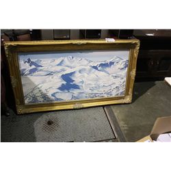 FRAMED PRINT BY LIZ MITTEN RYAN  - WHISTLER